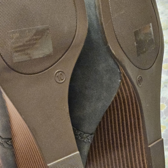 New Maurices gray Wedge heel boot size 10 - Picture 6 of 6